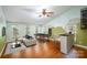 Spacious recreation room with a billiards table and bar area at 6729 Garden Hill Dr, Huntersville, NC 28078