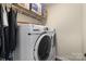 A laundry room area with a modern washer and dryer set for convenient laundry care at 1004 Craven St, Indian Trail, NC 28079