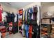Spacious walk-in closet with ample hanging space and shelving for shoe storage at 1004 Craven St, Indian Trail, NC 28079