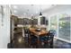 Kitchen with granite countertops, stainless steel appliances, and pendant lighting at 10115 Paxton Run Rd, Charlotte, NC 28277