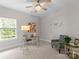 Bright office space with modern decor, large window and a comfortable chair at 1410 Smoketree Ct, Waxhaw, NC 28173