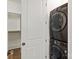 Convenient laundry area with washer and dryer units, and built-in closet space at 1504 Alydar Ct, Waxhaw, NC 28173