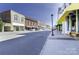 Downtown street featuring brick buildings and awnings under a clear blue sky at 153 Jameson Park Dr # 4, Troutman, NC 28166