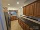 Spacious kitchen featuring ample counter space, stylish cabinetry, and stainless steel appliances at 2026 Talbot Ln, Hickory, NC 28602