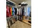 Spacious walk-in closet with organized storage for clothing and accessories at 2026 Talbot Ln, Hickory, NC 28602