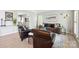 Cozy living room featuring comfortable seating, stylish decor, and an inviting atmosphere at 21203 Harken Dr, Cornelius, NC 28031