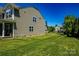 Expansive backyard featuring a lush green lawn, perfect for outdoor activities and relaxation on a sunny day at 217 Hydrangea Dr, Clover, SC 29710