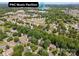 A wide aerial shot of a neighborhood close to PNC Music Pavilion, highlighting nearby amenities at 2342 Castlecomer Dr, Charlotte, NC 28262