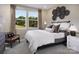 Comfortable bedroom with decor, large windows and a view at 2635 Tillman St, Monroe, NC 28112