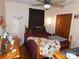 This bedroom has a wooden bed and a wooden dresser at 2826 Drew Dr, Lancaster, SC 29720