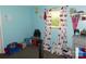 Bright bedroom with fun accents, a window view, and a cozy seating area at 2826 Drew Dr, Lancaster, SC 29720