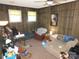Features a furnished living room with a desk, chair, sofa, and two windows at 2826 Drew Dr, Lancaster, SC 29720