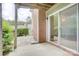 Covered patio and fenced backyard at 2916 Iron Gate Ln, Charlotte, NC 28212