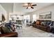 Spacious living room with an open concept, comfortable seating and stylish decor at 5070 Saint Clair St, Fort Mill, SC 29715