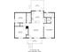 Detailed floor plan showcases the layout of a 1276 sq ft home with living room, kitchen, bedrooms, deck and porch at 5114 Daffodil Ln, Concord, NC 28025
