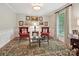 Cozy sitting room with natural light, patterned rug, and comfortable furniture at 5624 Warewhip Ln, Charlotte, NC 28210