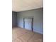 Bedroom featuring a decorative fireplace and gray walls at 723 Pee Dee Ave, Albemarle, NC 28001