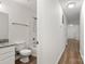 Clean bathroom featuring a tub, shower and modern fixtures at 7616 Monarch Birch Ln, Charlotte, NC 28215