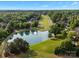Beautiful view of community pond with fountain and lush green surroundings at 7906 Skye Lochs Dr, Waxhaw, NC 28173