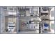A birds eye view of the floor plan, including multiple bedrooms, bathrooms, and living room areas at 808 Garringer Pl, Charlotte, NC 28208