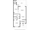 Detailed floor plan showcasing kitchen, dining area, living room, and bedroom layout at 1006 Phil Oneil Dr, Charlotte, NC 28215