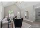 Bright living room with vaulted ceilings and modern decor at 1103 Kenly St, Salisbury, NC 28144