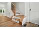A wooden staircase leads to the upper level at 1118 Allman Ext, Mount Pleasant, NC 28124