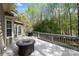 Open porch area featuring a grill and seating at 15324 Yarmouth Rd, Mint Hill, NC 28227