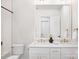 Bright bathroom with double sink vanity, modern fixtures, and elegant tile design at 1534 Easy St, Belmont, NC 28012