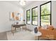 Home office with view of the backyard at 1534 Easy St, Belmont, NC 28012