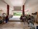 A large garage that has a car lift, perfect for car lovers, or a great spot for a workshop! at 2054 Hickory Hills Dr, Denver, NC 28037