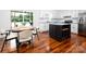 Eat-in kitchen features white cabinets, granite countertops, and stainless-steel appliances at 2054 Hickory Hills Dr, Denver, NC 28037