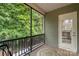 Enjoy nature from this home's screened in porch at 5422 Shannon Bell Ln, Charlotte, NC 28277