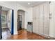 Pantry featuring stainless steel appliances and ample storage, located adjacent to the kitchen at 624 Oakland Ave, Charlotte, NC 28204