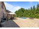 Beautiful backyard featuring gazebo and in-ground pool perfect for entertaining guests at 8614 Goodman Park Ct, Charlotte, NC 28277