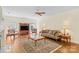 Spacious living room with hardwood floors, creating a warm and inviting atmosphere at 111 Wilton Pl, Mooresville, NC 28117