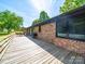 Large wooden deck perfect for outdoor dining and relaxation at 1207 Carlson Dr, Monroe, NC 28110