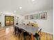 Bright dining room with large table and stylish decor at 1207 Carlson Dr, Monroe, NC 28110