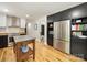 Well-equipped kitchen featuring stainless steel appliances and ample cabinet space at 1207 Carlson Dr, Monroe, NC 28110