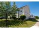 Corner lot home with manicured lawn, mature trees, and inviting curb appeal in a friendly neighborhood at 12802 Waterlyn Club Dr, Charlotte, NC 28278