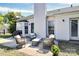 Cozy back patio with comfortable seating, perfect for relaxing outdoors at 13612 Bolingbrook Ln, Charlotte, NC 28273