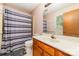 Standard bathroom with a shower/tub, vanity with sink, and a medicine cabinet mirror at 154 Seven Oaks Ln, Statesville, NC 28677