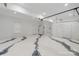Spacious garage with bright lighting and epoxy floor at 17819 John Connor Rd, Cornelius, NC 28031