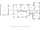 Floor plan showing the layout of the home's rooms, including the bedrooms, kitchen, and living areas at 2410 Armstrong Park Dr, Gastonia, NC 28054