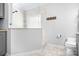 Modern bathroom with a glass-enclosed shower and sleek fixtures at 317 Marietta Rd, Mooresville, NC 28117