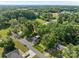 An aerial view of a home surrounded by lush greenery and a tranquil neighborhood at 319 N Central Ave, Locust, NC 28097