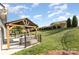Backyard with a gazebo on the patio, great for outdoor relaxing and entertaining guests at 3267 Lock Erne Ave, Kannapolis, NC 28081