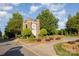 Community entrance sign amidst lush greenery and landscaping, creating a welcoming first impression at 3267 Lock Erne Ave, Kannapolis, NC 28081
