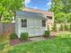 Charming backyard shed with a neatly landscaped yard at 4921 Doris Ave, Charlotte, NC 28205