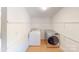 Functional laundry area with a washing machine and dryer at 600 E 35Th St, Charlotte, NC 28205